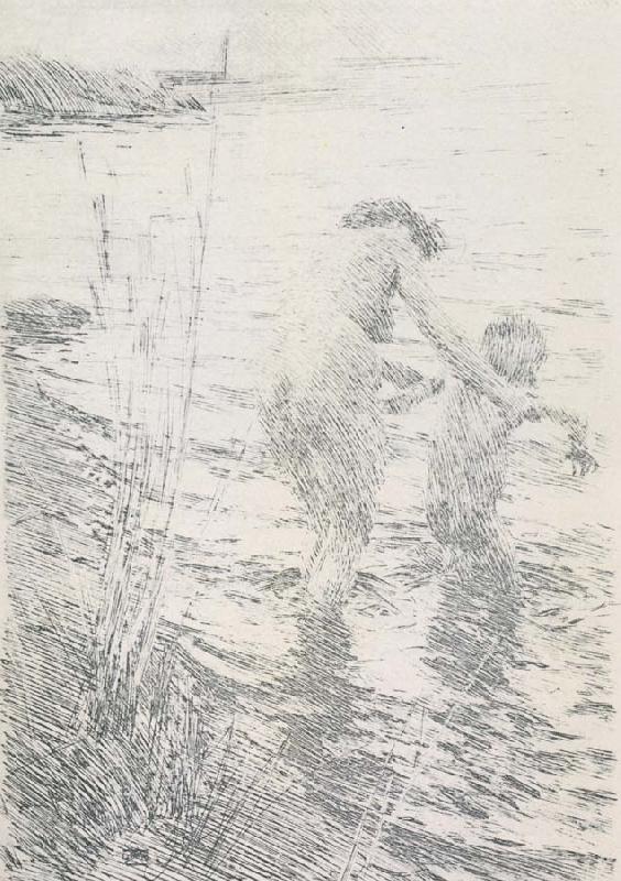 Anders Zorn en premiar III oil painting image